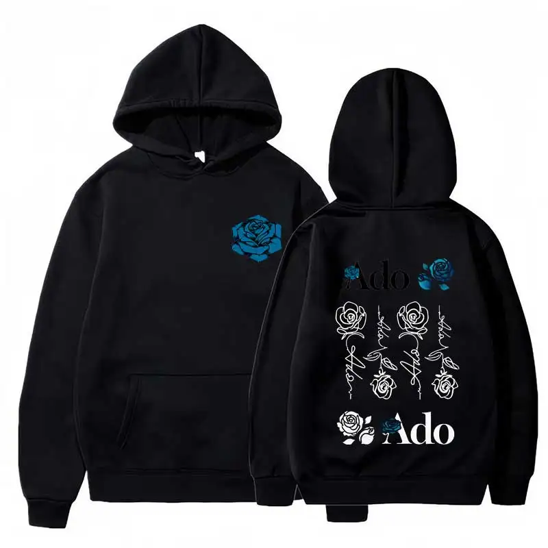 Ado 2026 World Tour Collection Cherry Blossom Hoodie – Geeignet für Männer und Frauen, mit einem modischen japanischen Casual-Style-Pullover. – Detail 4