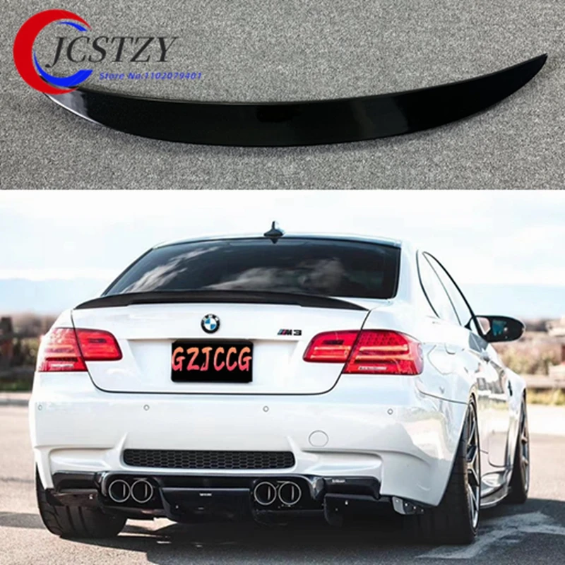 JCSTZY P Style For BMW E92 Spoiler 3 Series 2 Door E92 M3 & E92 Coupe ABS Spoiler Performance Style 2005 - 2012