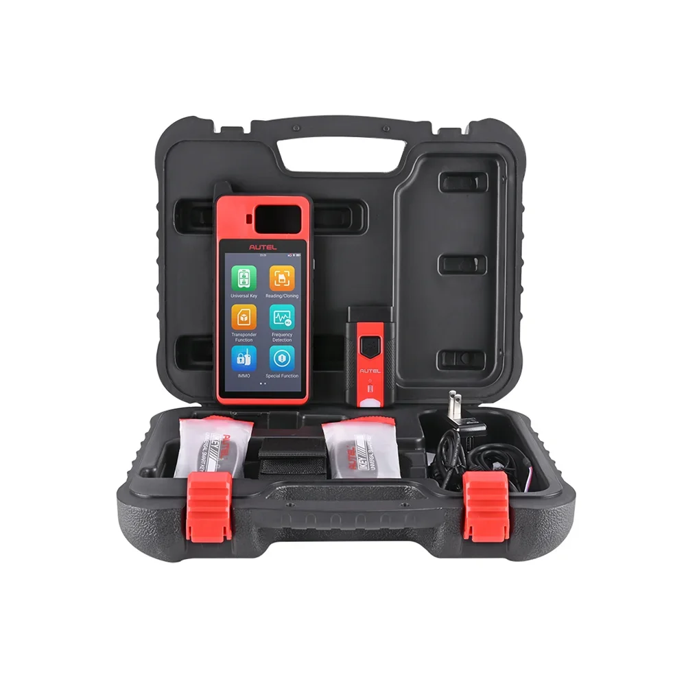 2023 Autel MaxiIM KM100 Key Fob Programmer Immobilizer Tool Key Creation IMMO Learning Chip Read Cloning Frequency Detection PK