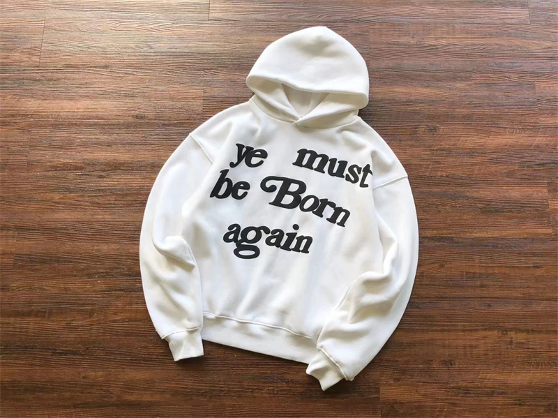 CPFM Cactus Plant Flea Market Hoodie Ye Must Be Born Again Kanye West  Hoodie Men Women Oversize Foam Logo CPFM.XYZ Sweatshirts - AliExpress  200000343