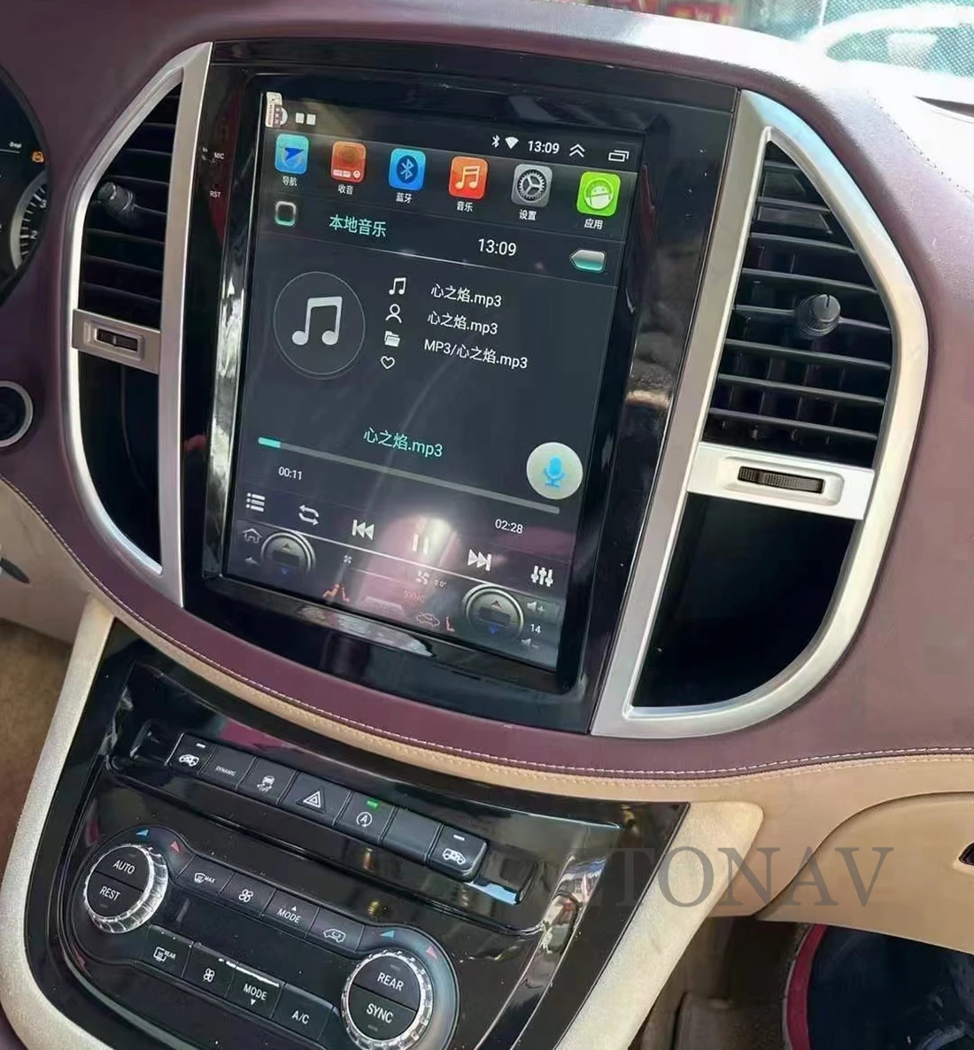 Tesla Screen For 2014 2015 2016 2017 2018 2019 2020 2021 Mercedes Benz Vito W447 116 Android Radio Car GPS Stereo Media Player