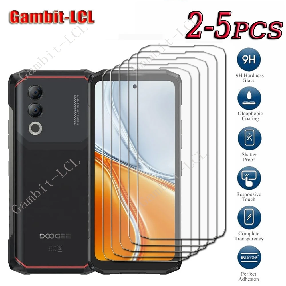 2-5PCS 9H HD Original Tempered Glass For Doogee Blade 20 Turbo Play Ultra Blade20Turbo Screen Protective Protector Cover Film