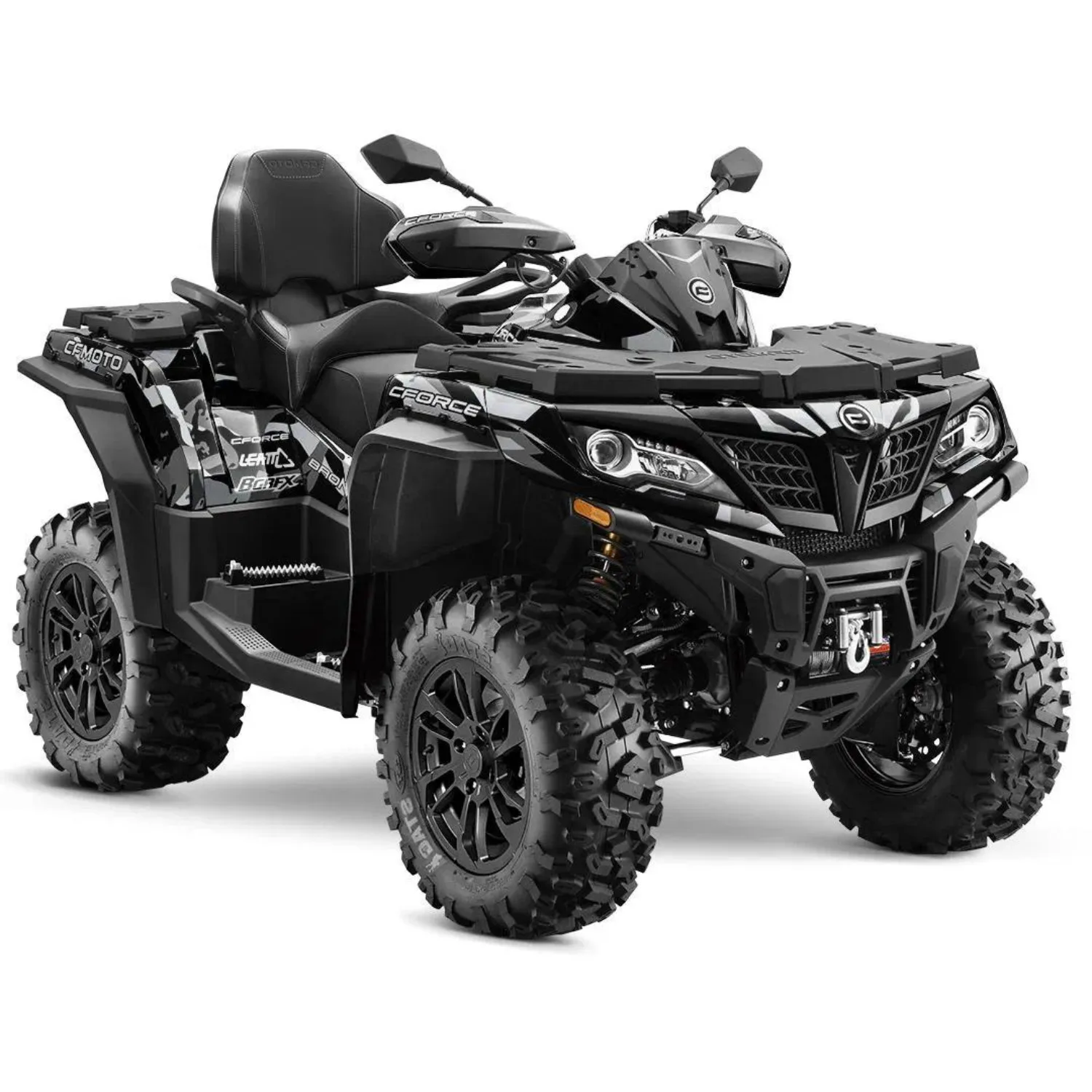 Body Fairing Sticker Decal Protective Quads / Atv 4x4 Full Graphic Kit For CFMOTO CFORCE 800 850 1000 2018-2023 G2 Design-7