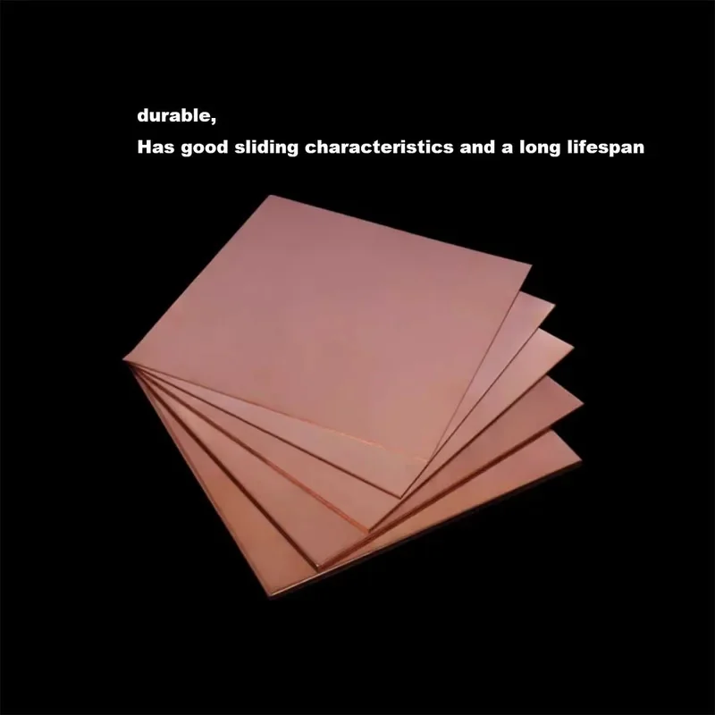T2 Pure Copper Strip Conductive Purple Plate Customized 1/1.5/2/3/5/10mm Thick Custom Cutting