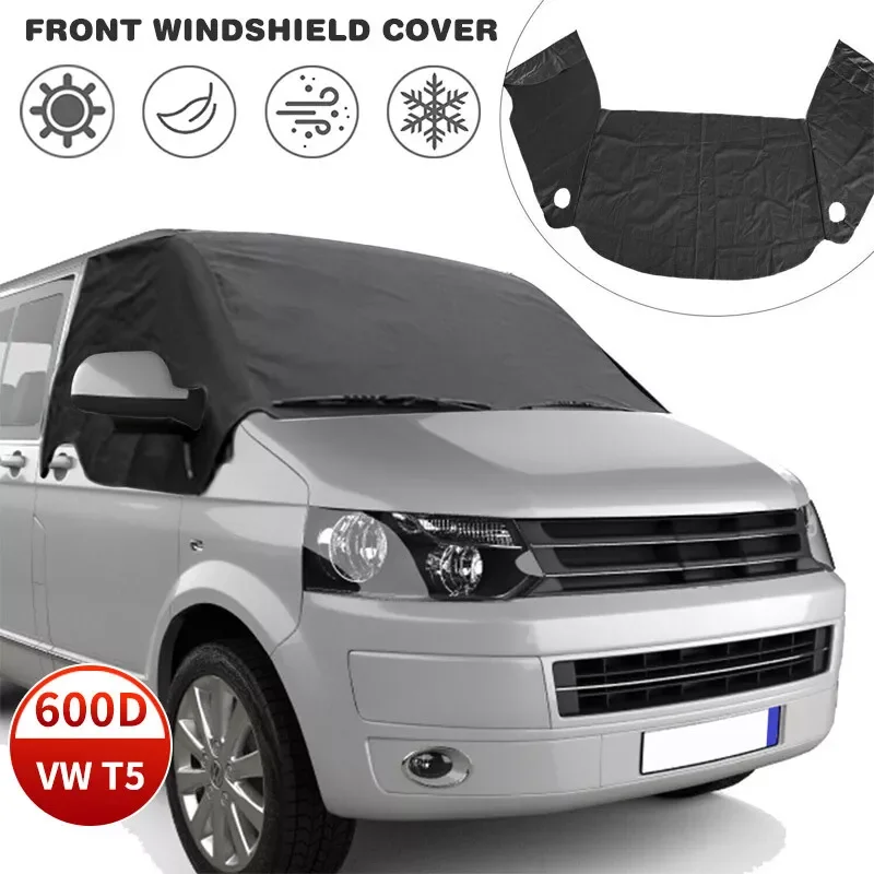 For VW T5 T6 Window Screen Cover Curtain Wrap Blind Camping Frost Car Windshield Visor Cover Window Sun Shade Car Accessories