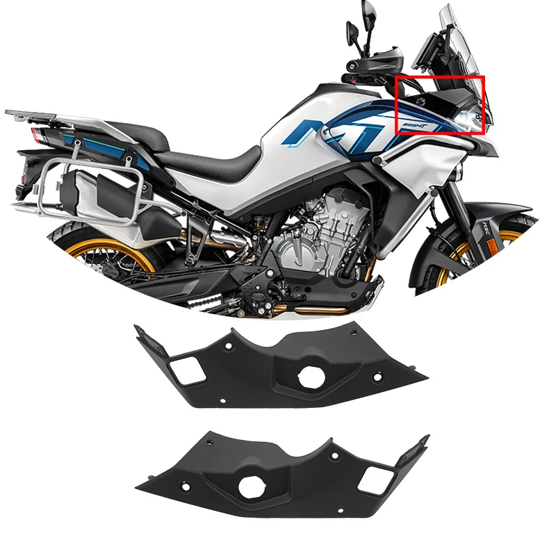 For CFMOTO 800MT Headlight Guard Inner Panel CF800MT CF800-5 800 MT  MT800 Motorcycle Accessories Original Parts