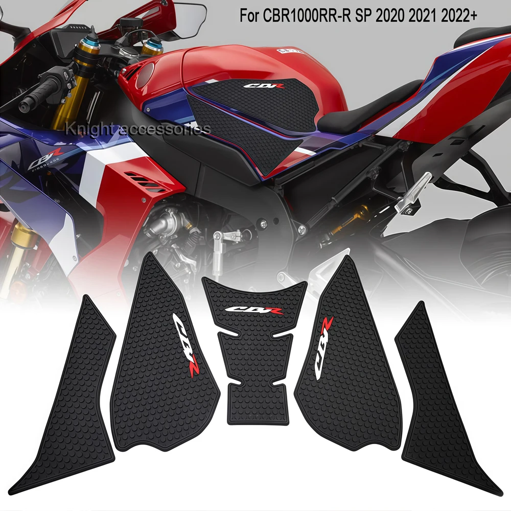 Motorcycle Fuel Tank Pad Anti-Slip Side Stickers Waterproof Rubber Sticker For CBR1000RR-R CBR1000RR R Fireblade SP 2020 -