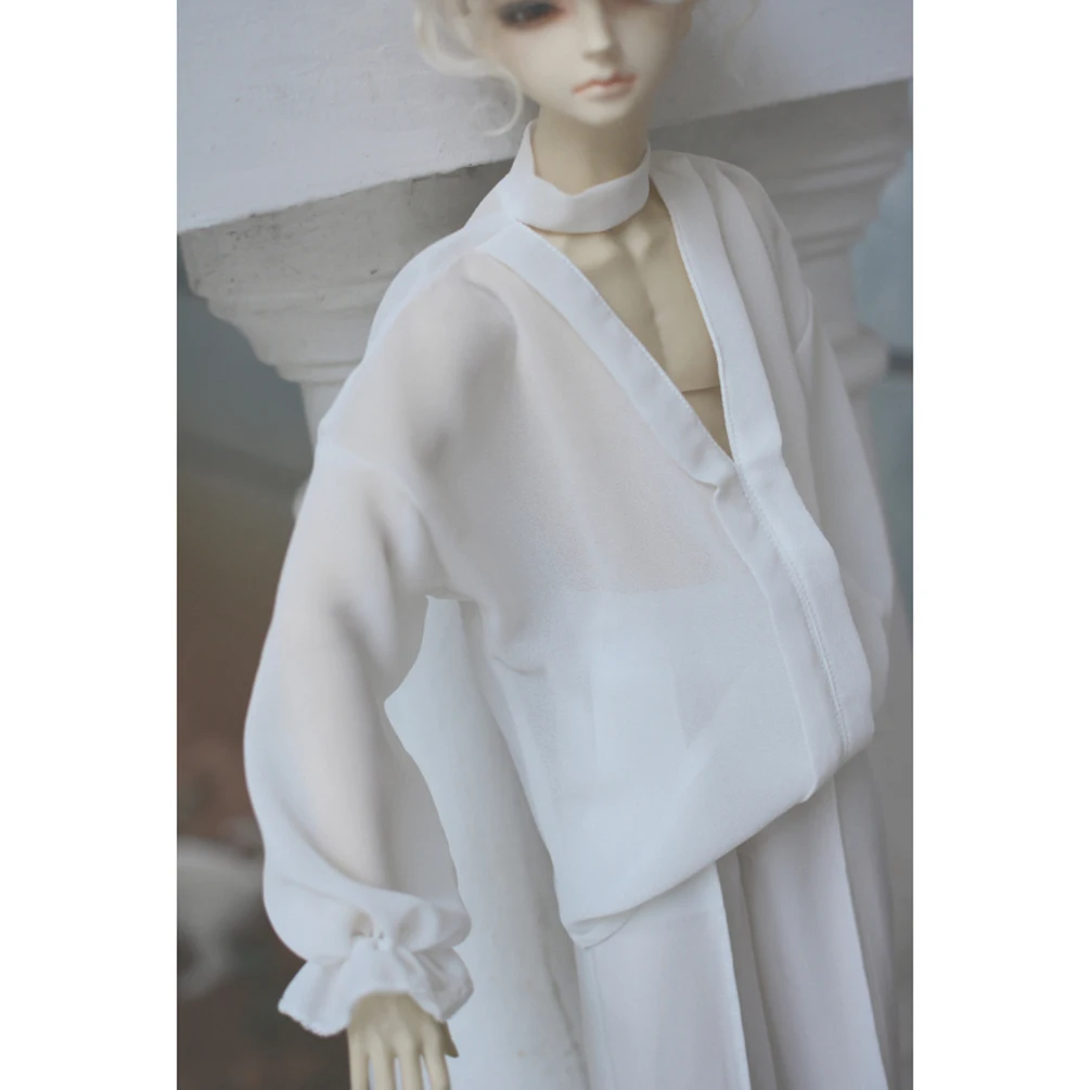 

Черная деловая рубашка BJD, одежда для 1/4 1/3, 24 дюйма, мужская одежда MSD SD17 DK DZ AOD DD, одежда для кукол