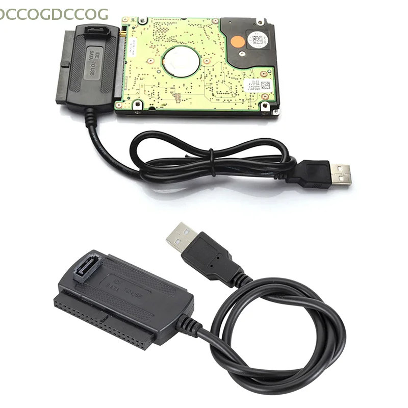 

Converter Cable For 2.5 3.5 Inch Hard Drive HD USB 2.0 To IDE Adapter