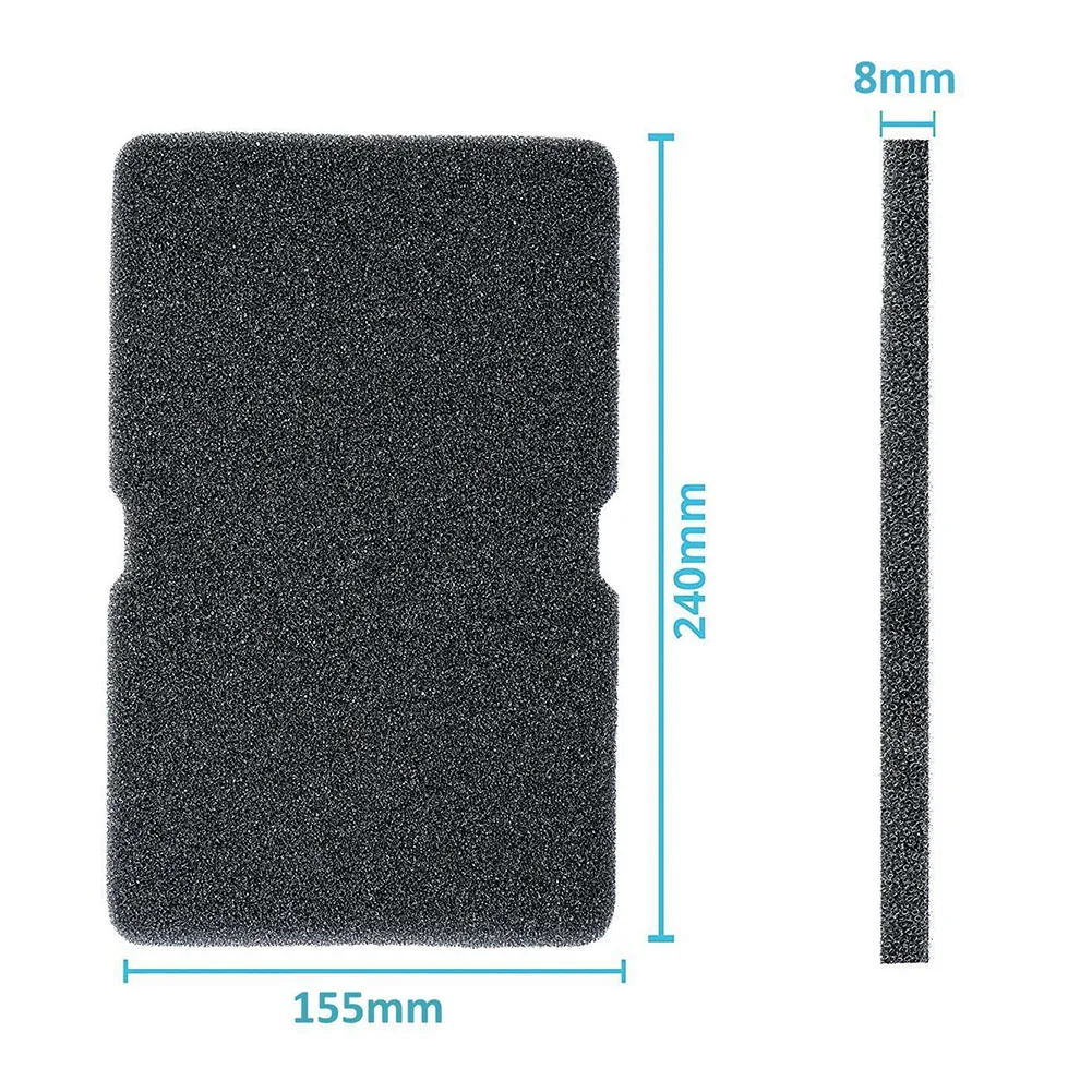 2PCS Sponge Filters For Beko For Tumble Dryer Evaporator  782372152 29648 Vacuum Cleaner Foam Drying Filter Accessories