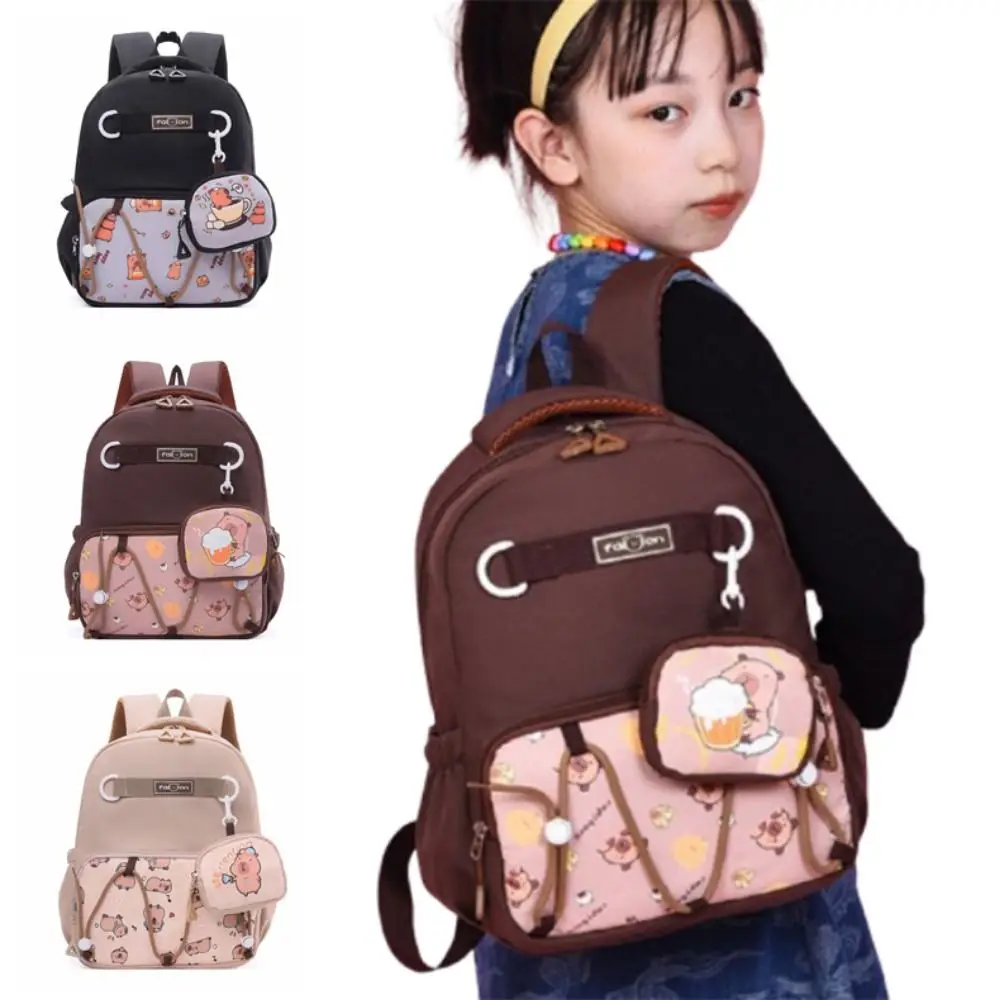 

Large Capacity Cute Kids Backpacks Adjustable Straps Fashionable Cartoon Nursery Backpack Waterproof Zipper