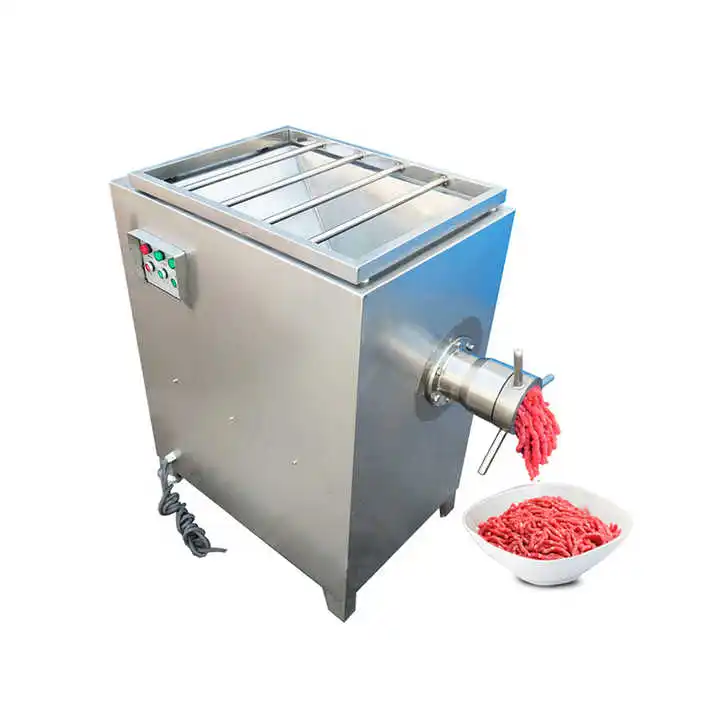 Commercial Electric Chicken Frozen Mince Meat and Sausage Grinding Meat Mincer Machine