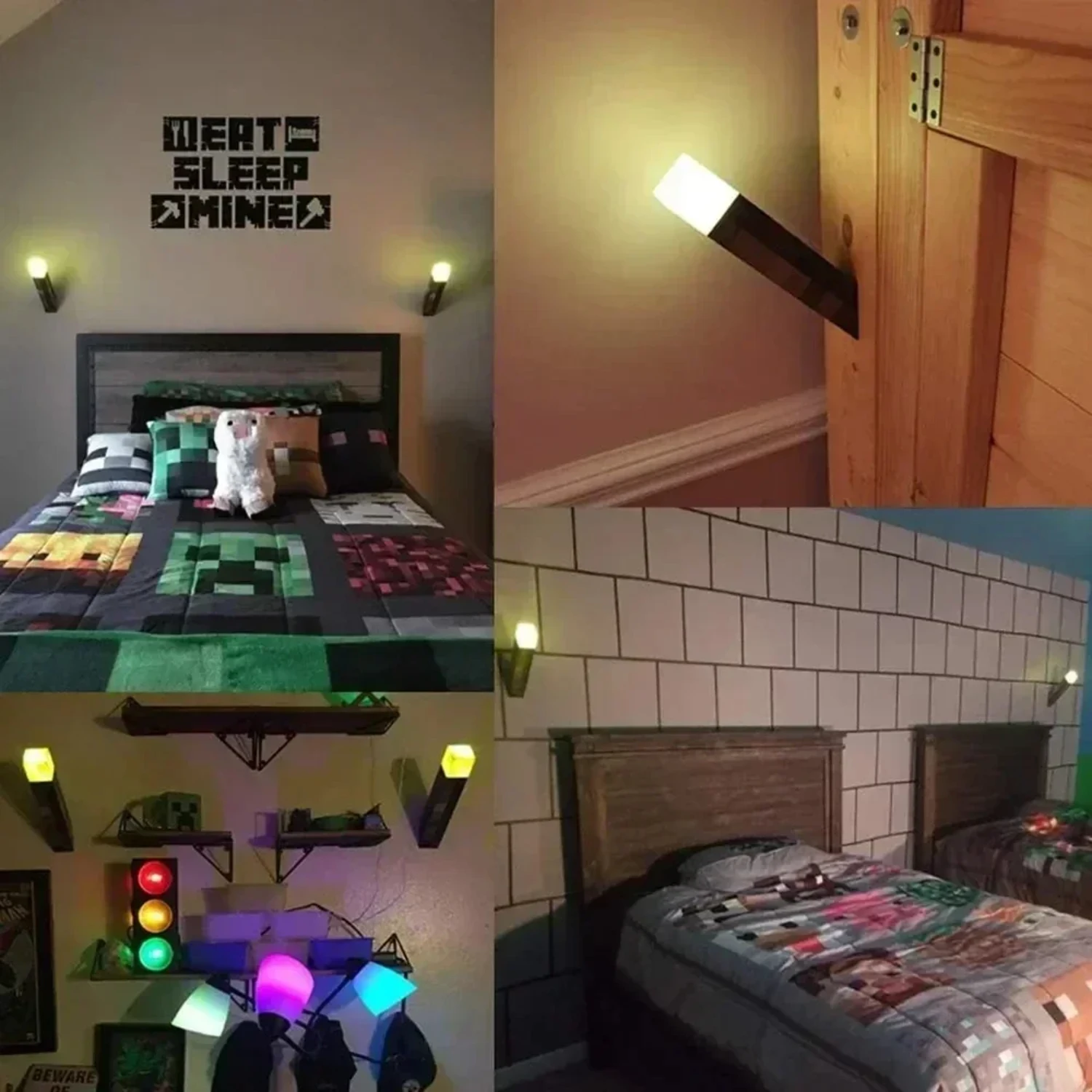 Neue braune stein led licht usb lade tisch lampe zimmer dekoration licht kinder geburtstags geschenk spielzeug lampe schlafzimmer dekoration mc l