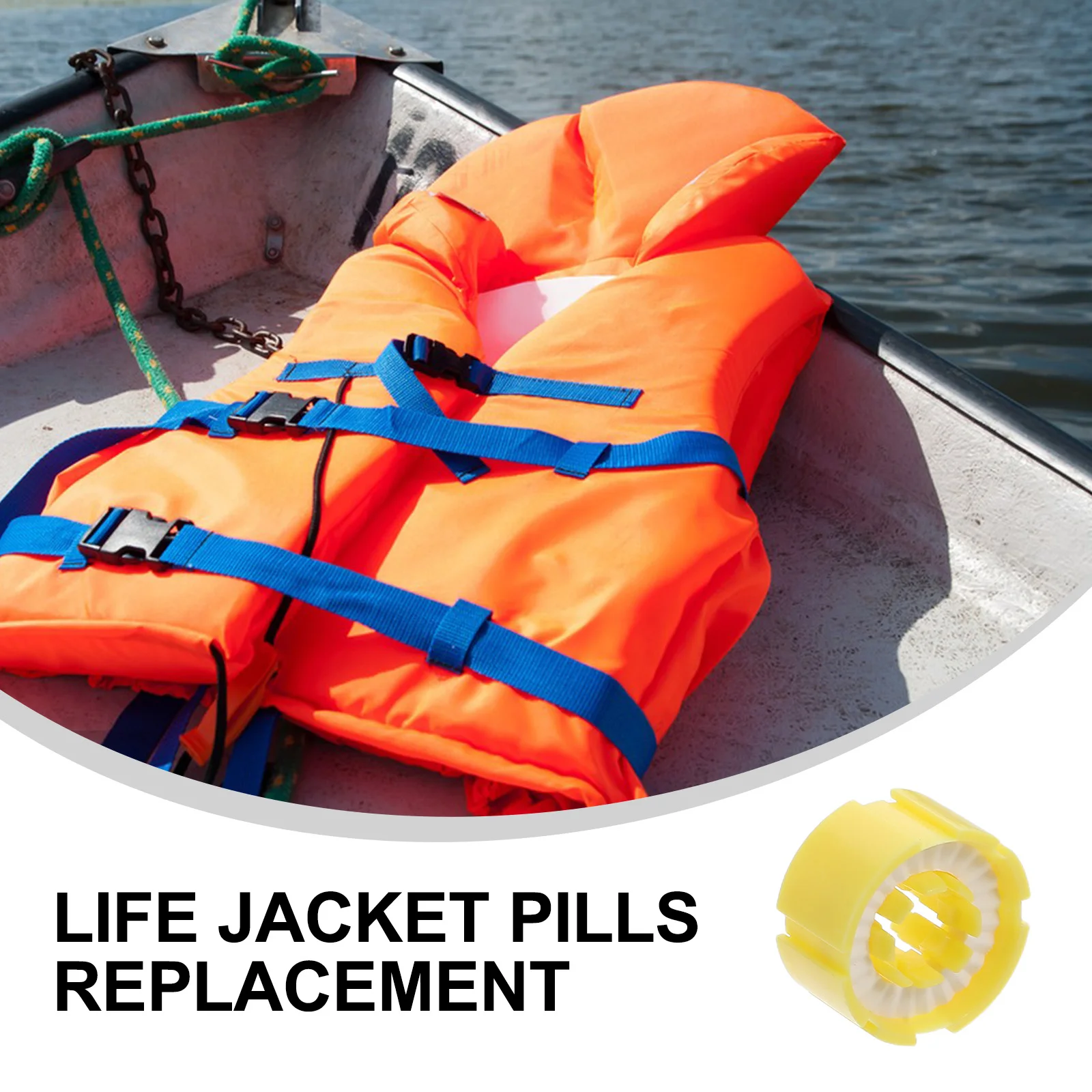 

Automatic Inflating Jacket Bobbin Replacement Parts Safety Mechanism Water Sports Accessories Inflatable Buoyancy Vest