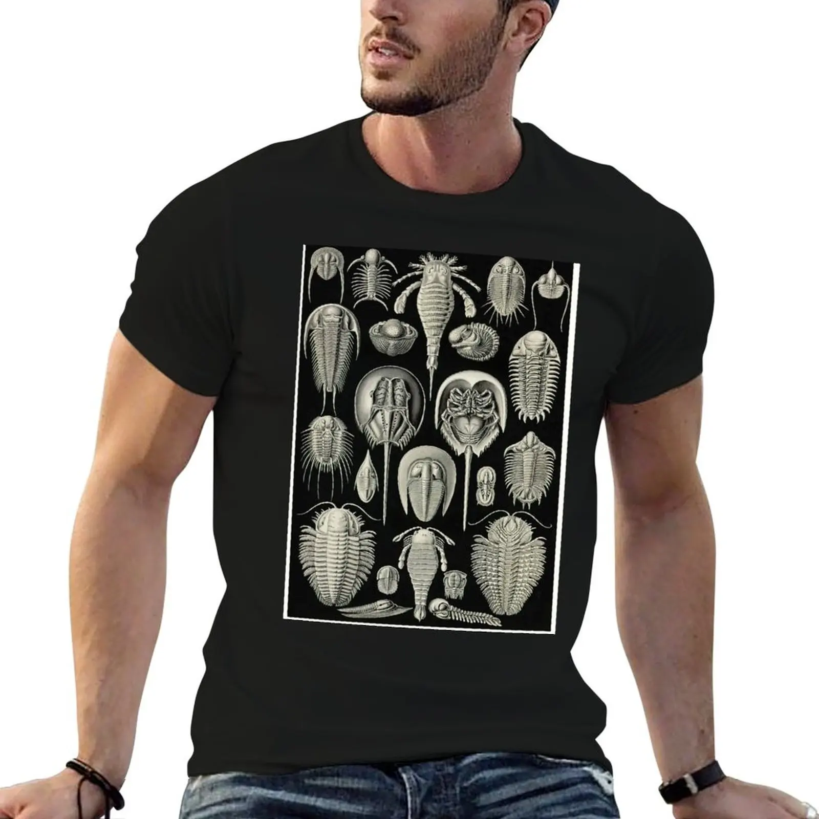 Plate 47. Trilobites and Sea Scorpions T-Shirt graphic t shirt vintage boys whites men tshirt