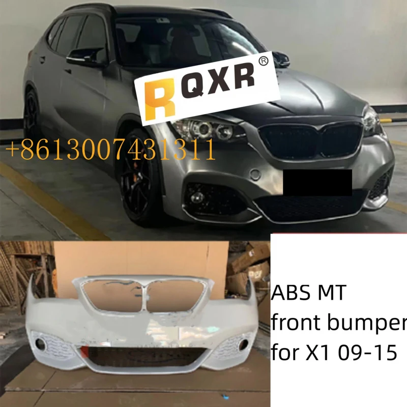FactoryABS Material Auto Body Kit X1 E84 2009-2015 Front Rear Bumper Grille Exhaust Pipe Refit Parts