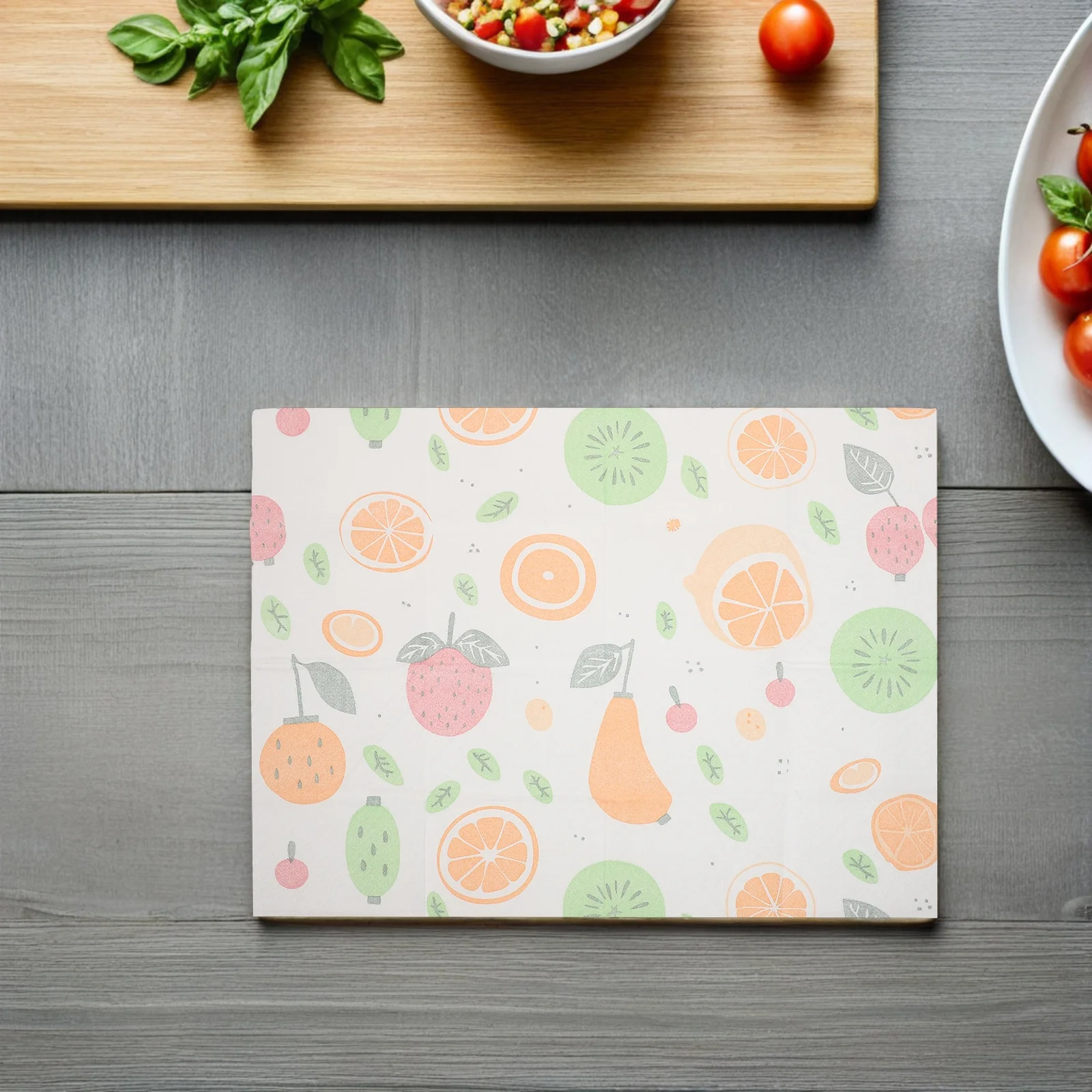 

40Pcs Baby Table Mats Waterproof Thick Cartoon Design Toddler Placemat Dining Table Mat Reusable Restaurant Food Mat Travel