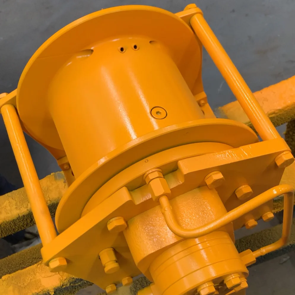 Grooved Drum Cable Pulling Machine Hydraulic Winch 3 Tons For Sale