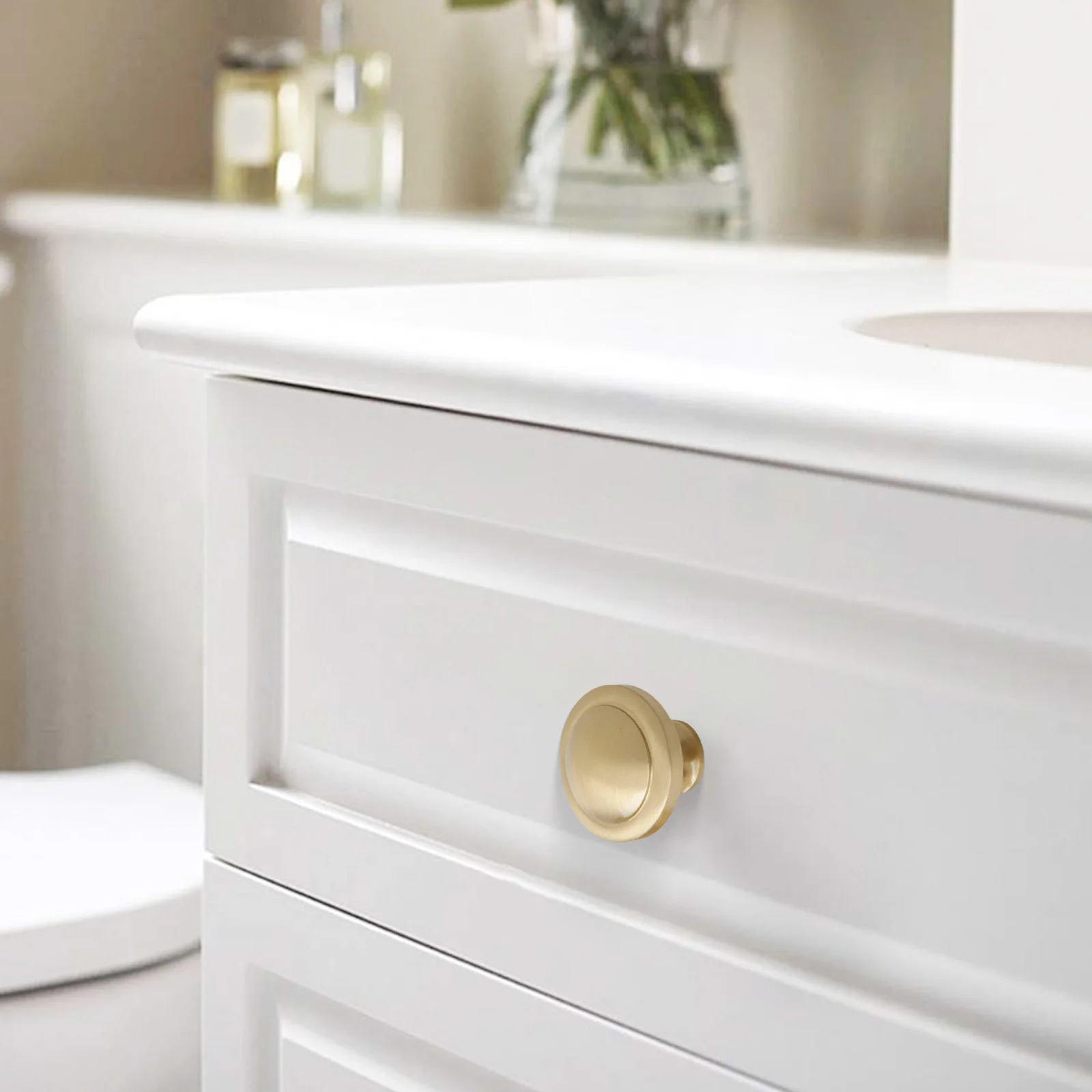 

Элегантные золотые ручки для шкафов, классические золотые ручки для ящиков, обновление мебели, простая установка, высококачественная латунь