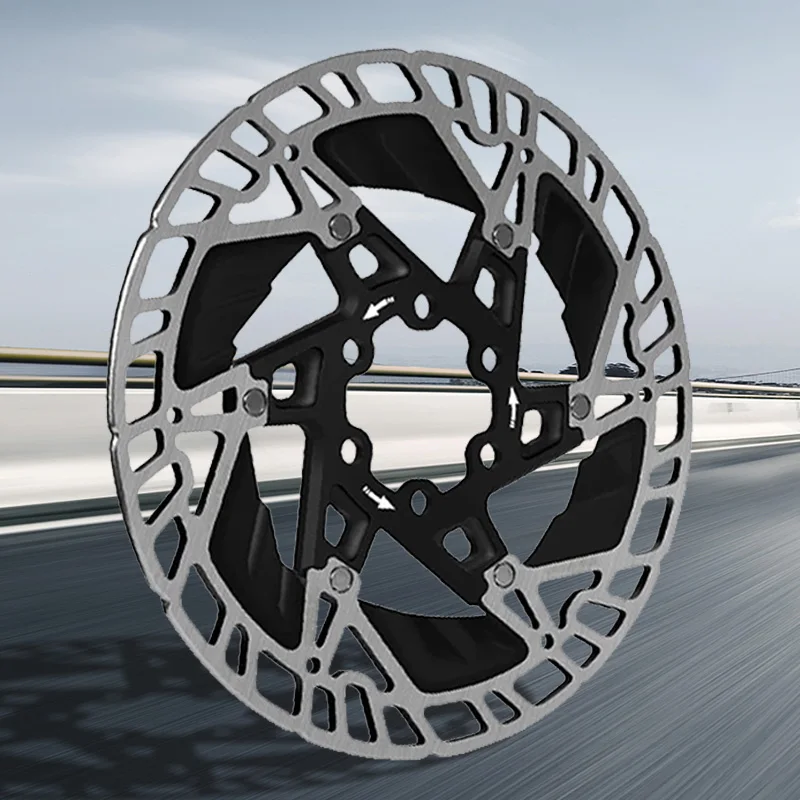 

160 mm Stainless Steel Mountain Bike Disc Brake Rotor Floating Disc Brakes Heat Dissipation Bicycle Brake Rotors Cycling Parts