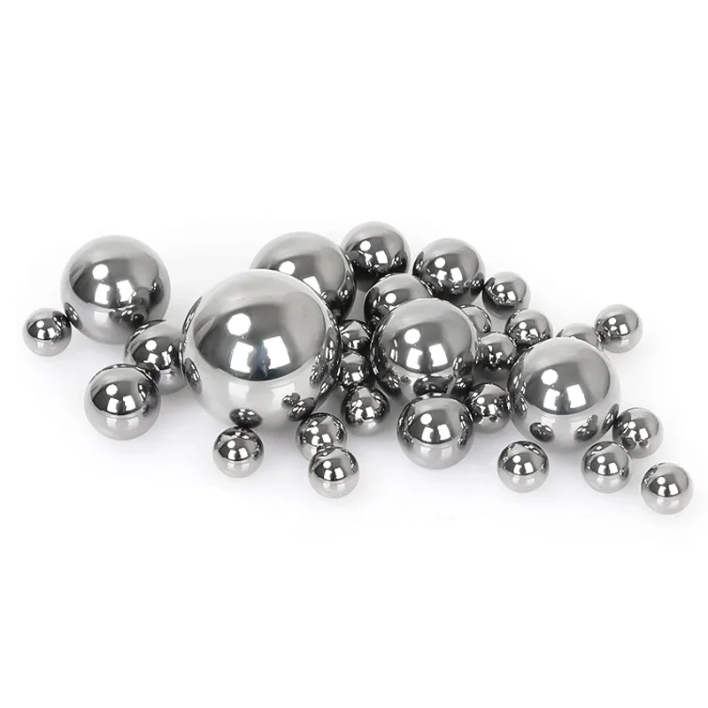 Dia 0.5mm~50mm 304/316/440C Stainless Steel Smooth Solid Ball High Precision Bearings Roller Beads Ball Slingshot Ammo Marbles