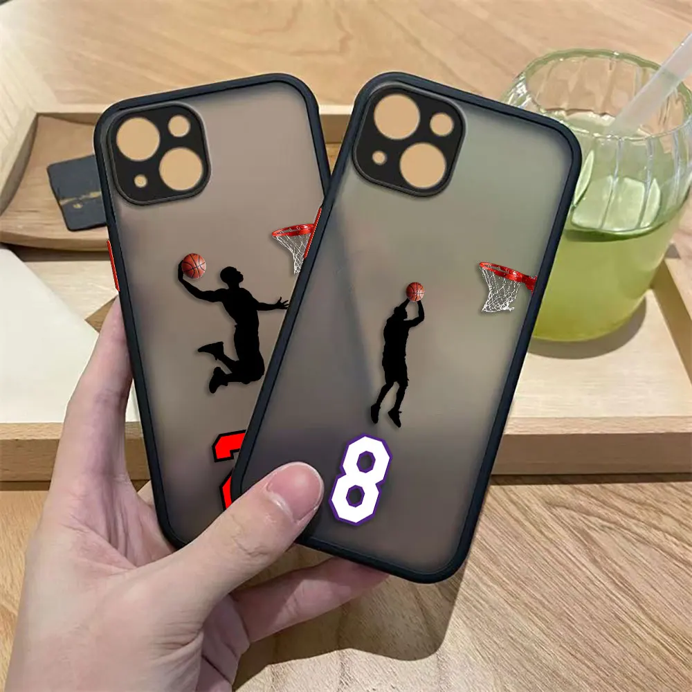 

Basketball Slam Dunk Matte Phone Case For Samsung A14 A15 A16 A17 A22 A23 A25 A32 A42 A50 A51 A52 A53 A55 A56 A54 A72 A73 Case