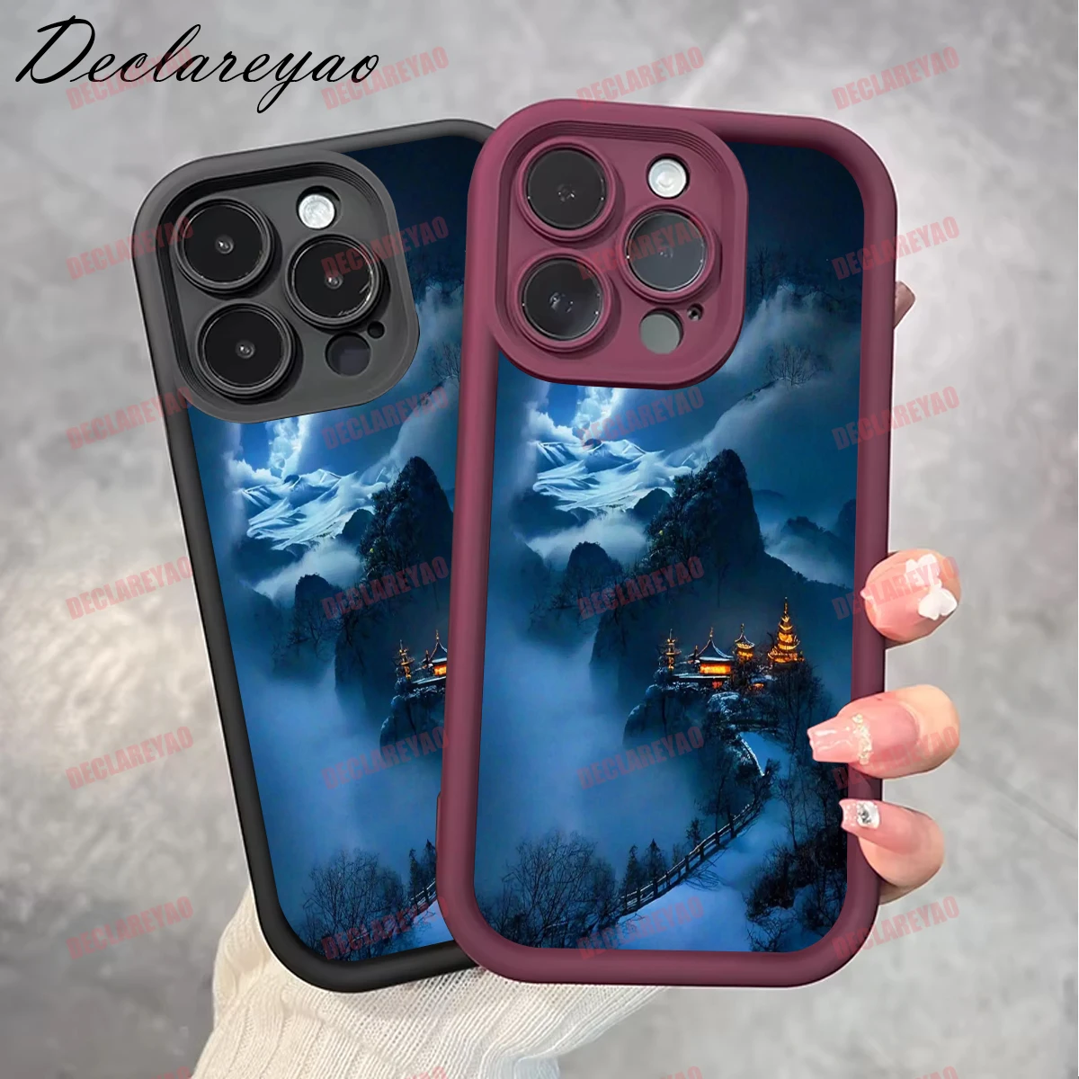 DECLAREYAO ماتي بولي يوريثان لينة خفيفة سليم حالات ل Xiaomi Mi 2 12T 12 Lite 13 9T Pro 11 13T 10T NE 14T 5G يغطي حالة للصدمات #5