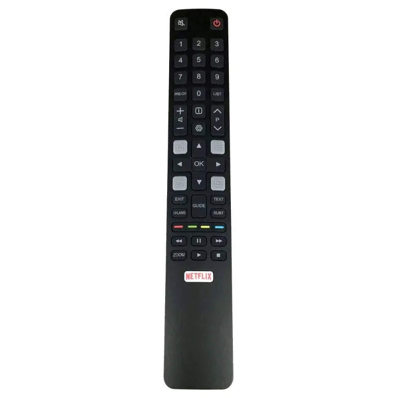 TCL LCD TV Remote Control RC802N Compatible Replacement