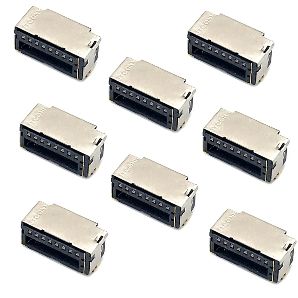 10/50Pcs Mini-Short  TF card holder Connector Socket Push in Pull Out Type Micro SD TranFlash Adapter H=5.5mm