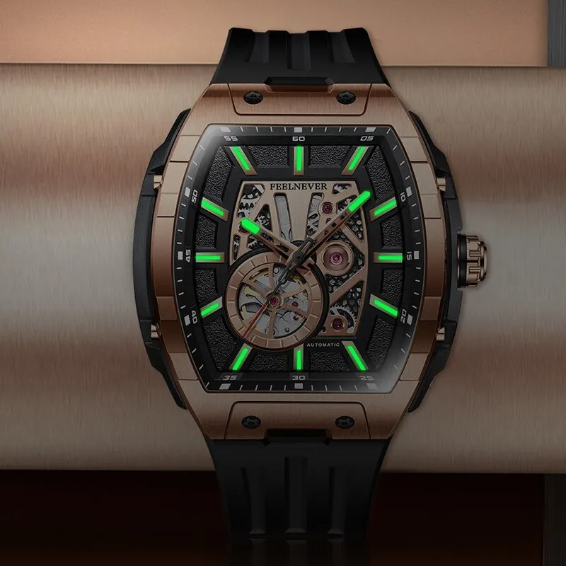 ساعات سافير توربيون للرجال من أفضل العلامات التجارية الفاخرة ساعة غطاس للرجال ساعة يد ميكانيكية أوتوماتيكية للرجال