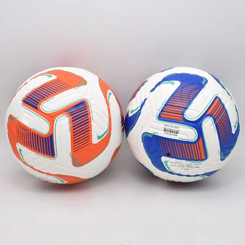 プロサイズ5号サッカーボール、公式スポーツトレーニングPUシームレスサッカーボール、高品質リーグ試合用サッカーボール