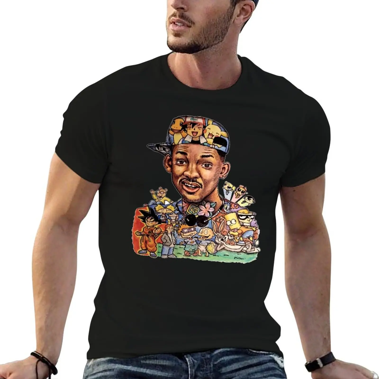 

90s Retro Vintage Will Smith, Will Smith Actor, Will Smith t shirt, Gift For Fans, Gift T-Shirt cotton t shirt man T-Shirt