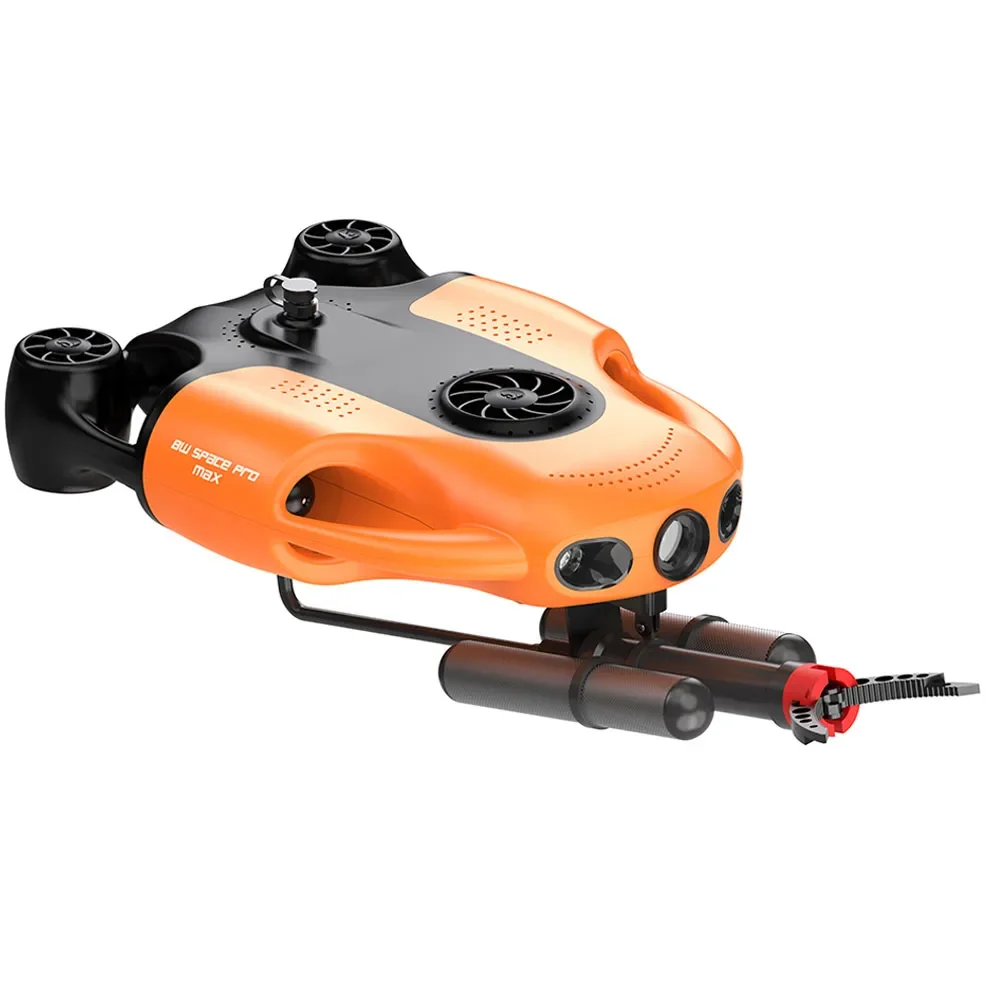 

BW Space Pro Max Underwater Drone with Gripper Claw Diving Fish Finder