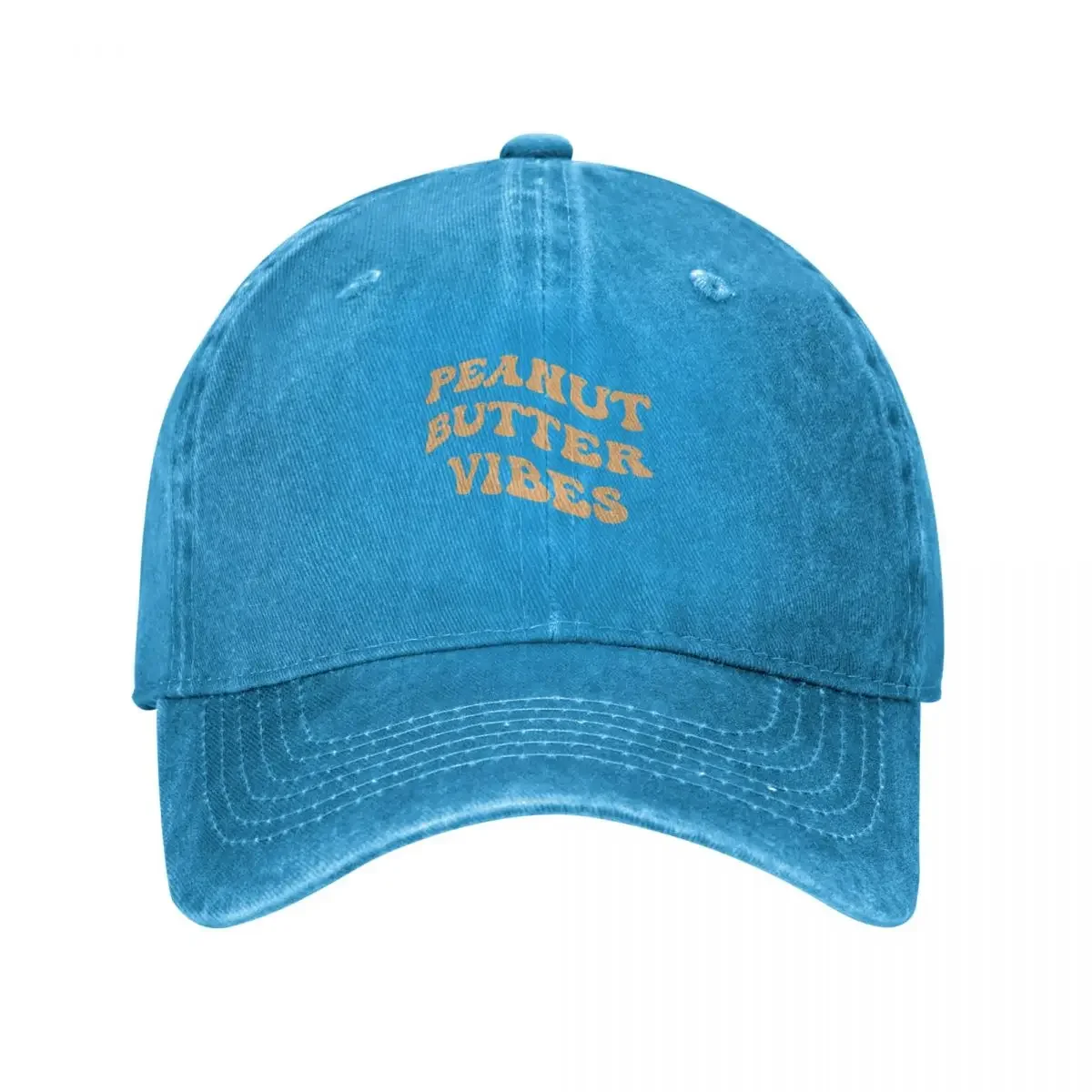 

Peanut Butter Vibes Glass Animals Baseball Cap Hat Man Luxury Beach Bag summer hat Military Tactical Cap Golf Wear Men Women's