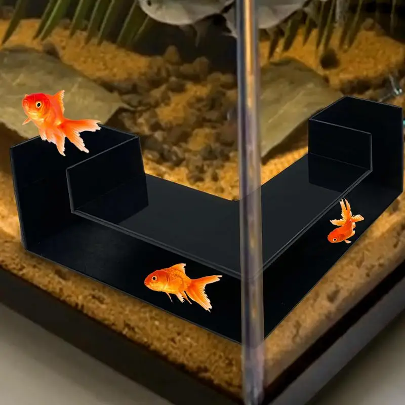 Aquarium Shrimp Cave Fish Tank Decoration Betta Fish Playing Corner Tunnel Aquarium Cave Fish Hideout Fish Tank Accessories