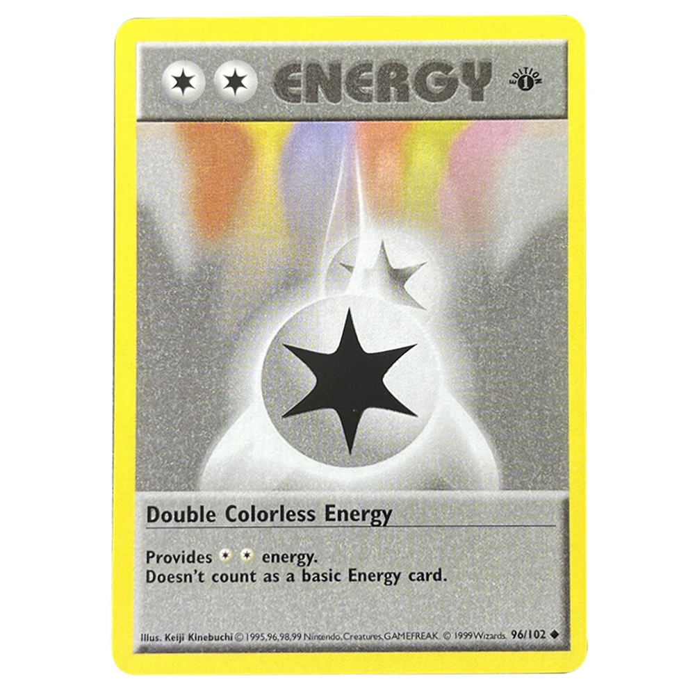 Karty Pokemon Proxy Angielska Pierwsza Edycja Klasyczna Energia Wodna Energia Ognista Energia Psychiczna Pokemon Center Pełne Regeneracje PTCG Zabawki Prezenty