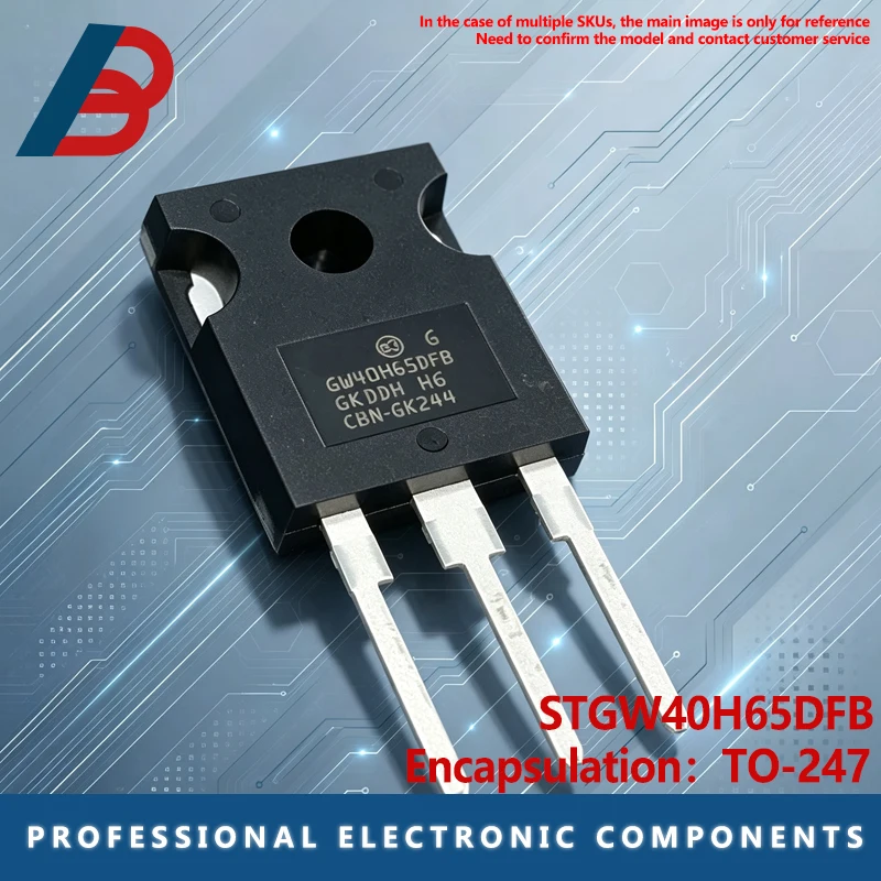 5PCS G40H65DFB STGW40H65DFB-4 TO-247 MOSFET 650V40A