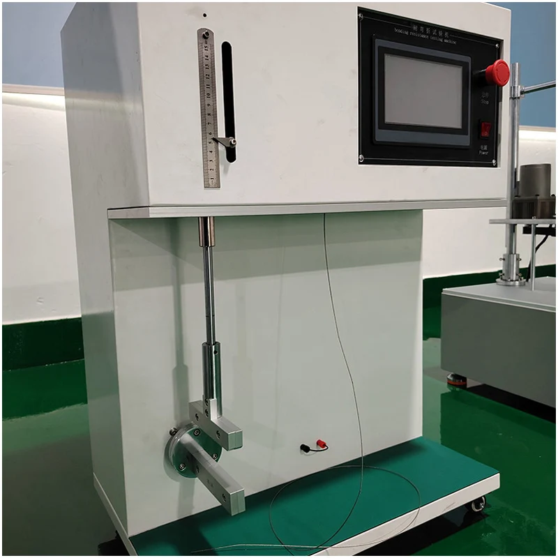 LR‑Q005 ASTM‑D2176 FPC Bending Test Equipment, Touch‑Screen Operated Flexible PCB Bending Fatigue Tester for Laboratory Use