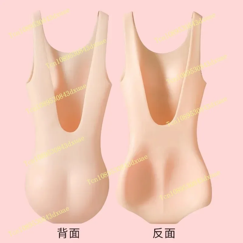 Fake Butt Hip Lift Panties Natural Silicone Hip Pad Breast Jumpsuit Swimsuit Hot Spring