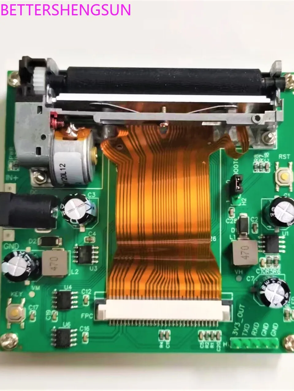 Serial printer thermal development board AT command printing stm32 secondary development