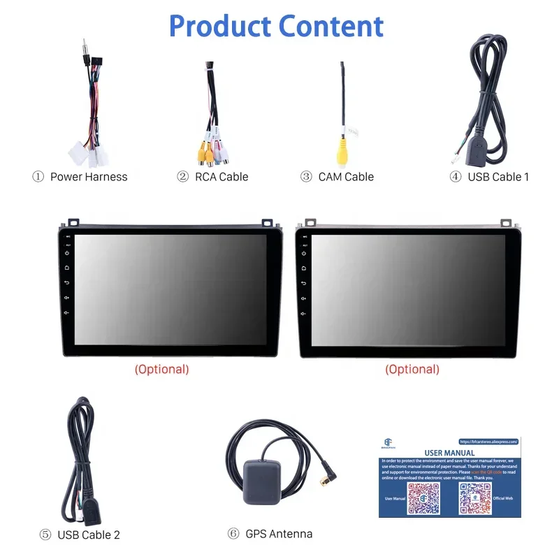 New For 9 Inch 2006-2010 Proton Gen II Car Radio Android 10.0 8 Core Multimedia Player Car GPS Navigation