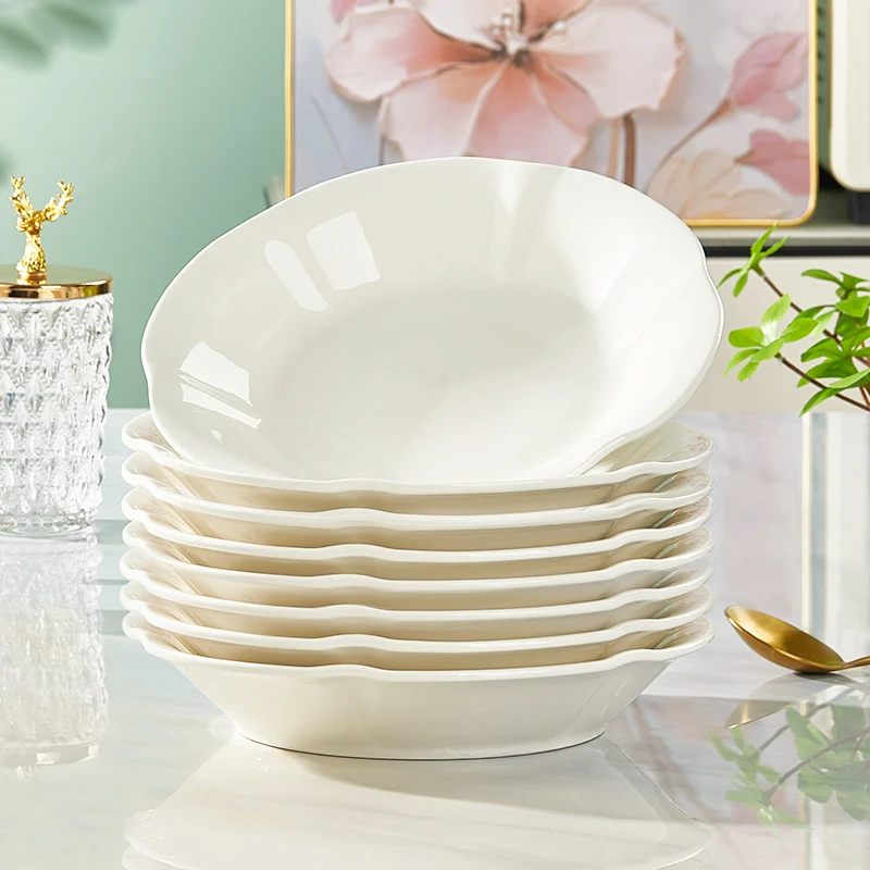 

Thiened Cerc Di Creative Home Use Microwave Se Chinese Sle Underglaze Color Dinnerware Vegetable Di Plate