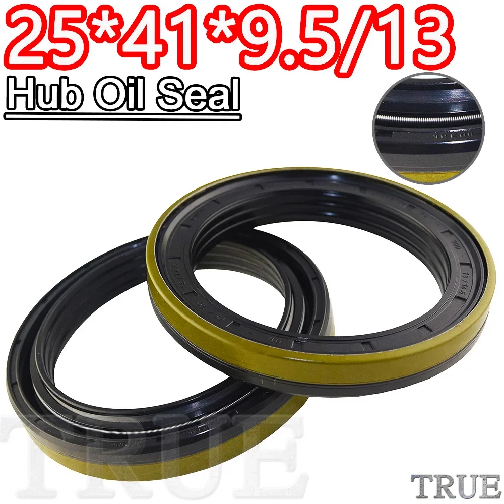 Hub Oil Seal 25*41*9.5/13 For Tractor Cat 25X41X9.5/13 Floating Mojing Mirror automobile KASSETTE-2 Corteco Accessories Pipe