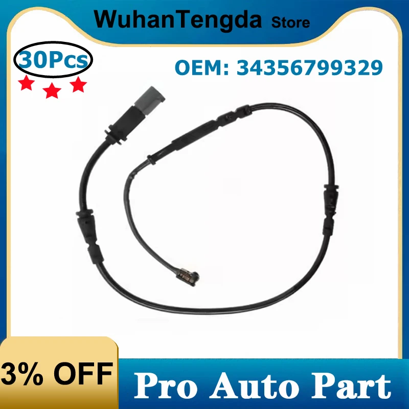 30Pcs Front Rear Brake Pad Wear Sensor for BMW i3(2015) i01 34356799329 34356857154 Sensor Line