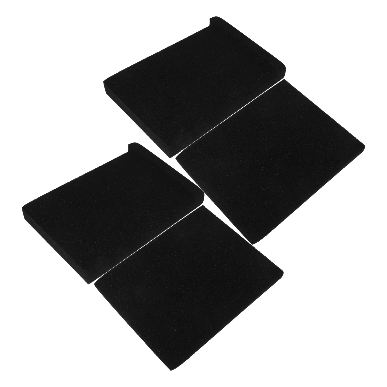 

2pcs Sound Isolation Anti-Vibration Speaker Foam Pads Acoustic Studio Monitor Cushions Universal Reusable Speaker Stabilizer