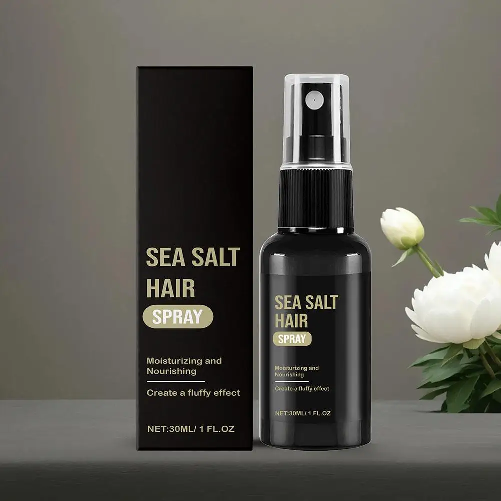 Semprotan garam laut untuk menebalkan rambut rumput laut, vitamin B5 meningkatkan penebalan gaya rambut Semprot tidak berminyak halus memelihara minyak rambut