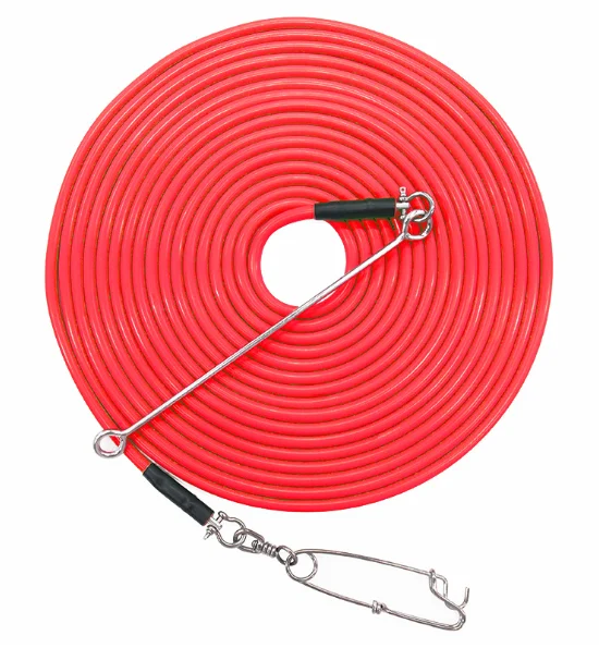 Speer fischen Float line blau 30 Meter Frei tauchen Sicherheits seil rot Float line Pesca Float Line PVC Rohr Dyneema 30 m Float lines – Detail 9