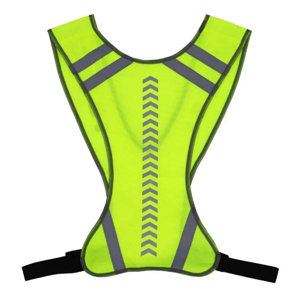 

1pc Universal Highlight Reflective Straps Motorcycle Safety Visible Vest Working Clothes Night Security Running Cycling Clothing