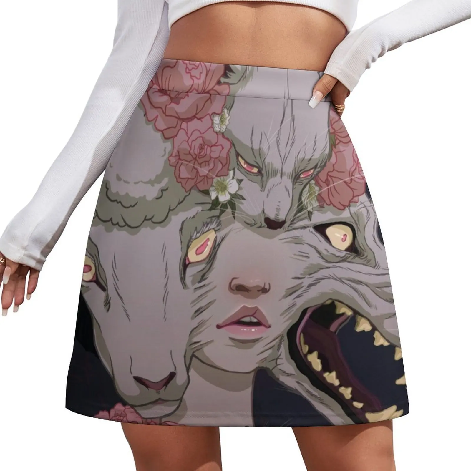

My Nature – by purkissaART Mini Skirt women clothes Women's summer skirt micro mini skirt extreme