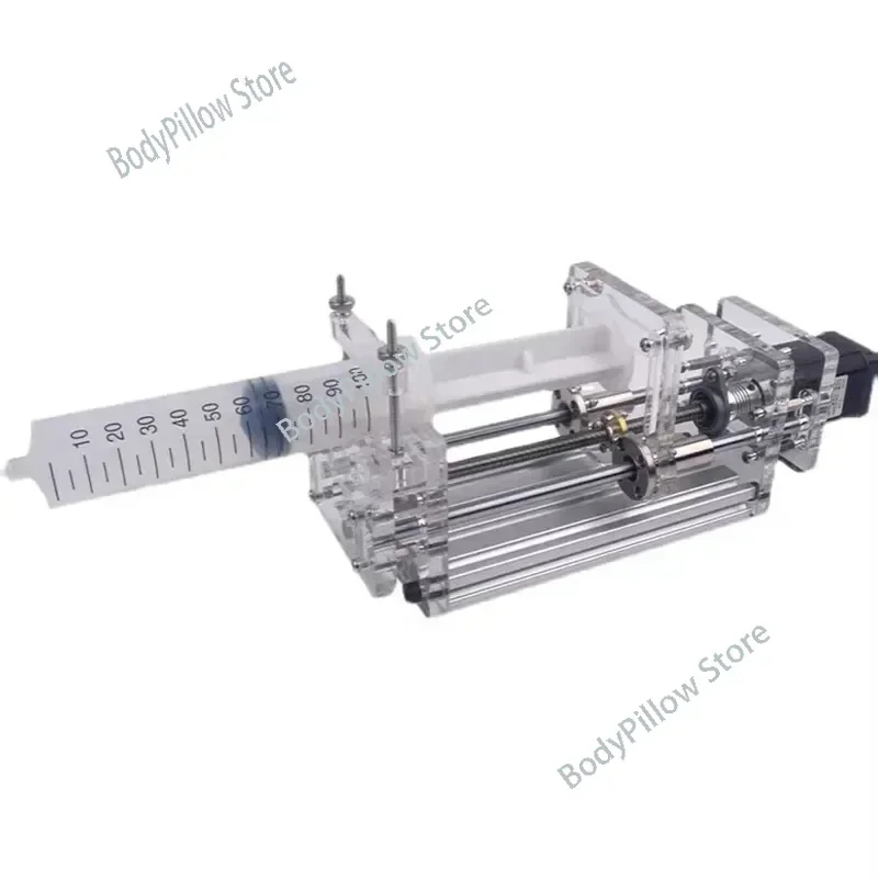 

1-150ML Laboratory Micro Syringe Pump Desktop Precision Electric Injection Propel Liquid Glue Dispenser DC 12V NEW